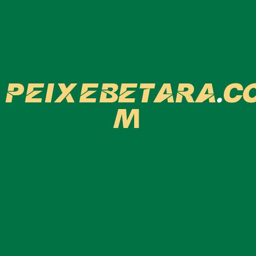 Logo da PEIXEBETARA